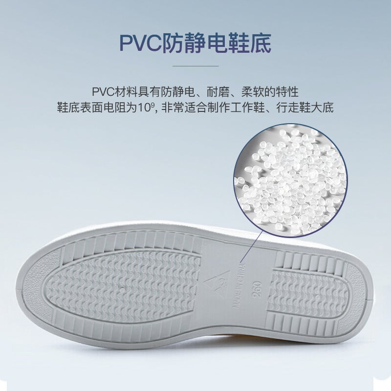 Xinggong Anti-Static Shoes Factory Workshop Men'S And Women'S Soft-Soled Labor Protection Digital Factory Dust-Free Machine Special Summer White - Image 3